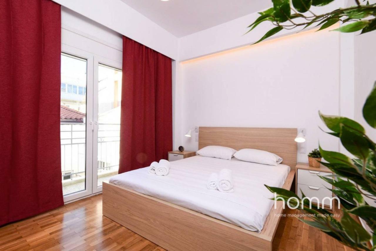 45M² Renovated Flat In Neos Kosmos Roumpesi Str Apartment Athena Bagian luar foto