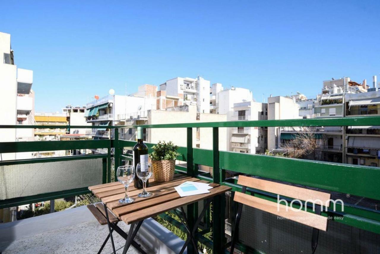45M² Renovated Flat In Neos Kosmos Roumpesi Str Apartment Athena Bagian luar foto