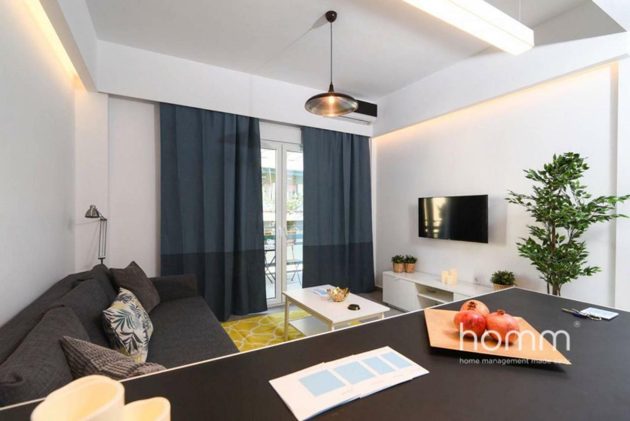 45M² Renovated Flat In Neos Kosmos Roumpesi Str Apartment Athena Bagian luar foto