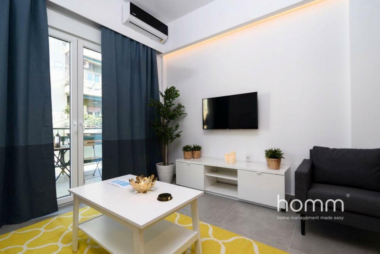 45M² Renovated Flat In Neos Kosmos Roumpesi Str Apartment Athena Bagian luar foto