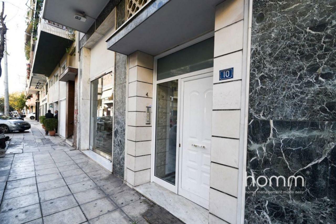 45M² Renovated Flat In Neos Kosmos Roumpesi Str Apartment Athena Bagian luar foto