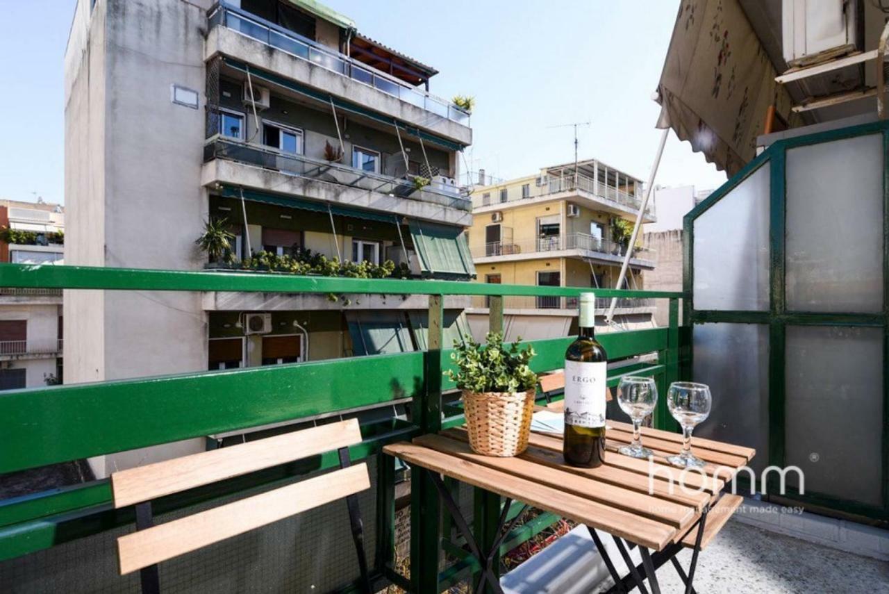45M² Renovated Flat In Neos Kosmos Roumpesi Str Apartment Athena Bagian luar foto
